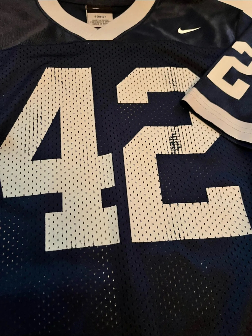 Nike Team Penn State #42 Mesh Jersey Youth Small 8/10
